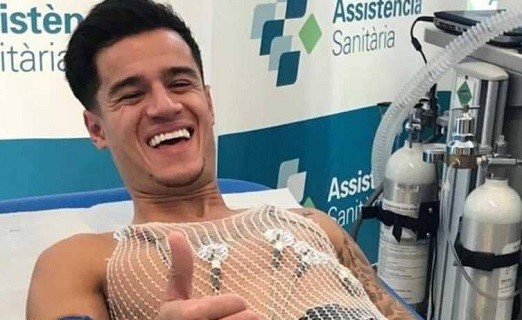 شاهد.. صور الفحص الطبي تكشف الوشم العربي على صدر كوتينيو