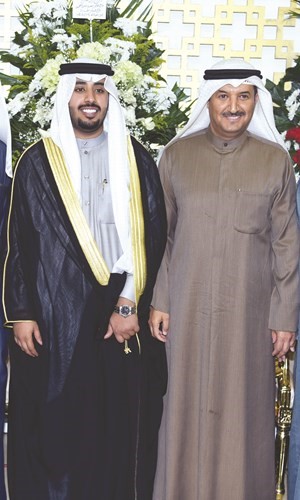 المستشار فيصل الحريتي والمعرس مشاري العجمي﻿