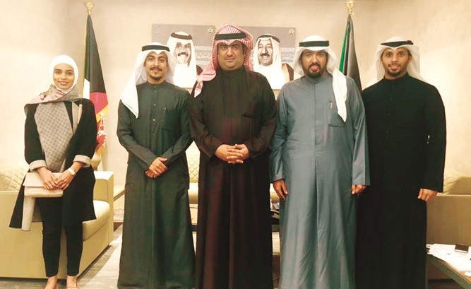 خالد الروضان متوسطا وفد الهيئة الإدارية لاتحاد أميركا ﻿
