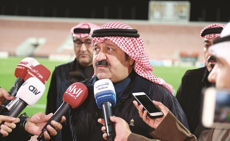 الشيخ أحمد اليوسف قام بدور كبير في البطولة (هاني الشمري)﻿