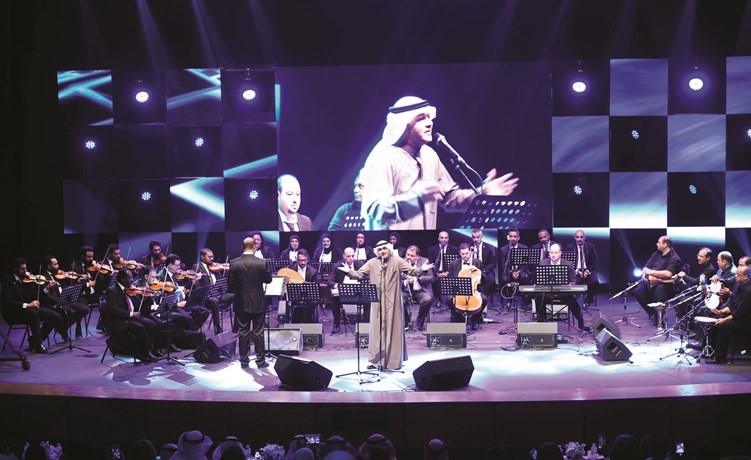 خالد بن حسين في حفل افتتاح مهرجان القرين الثقافي الـ٢٤ 	(متين غوزال)﻿