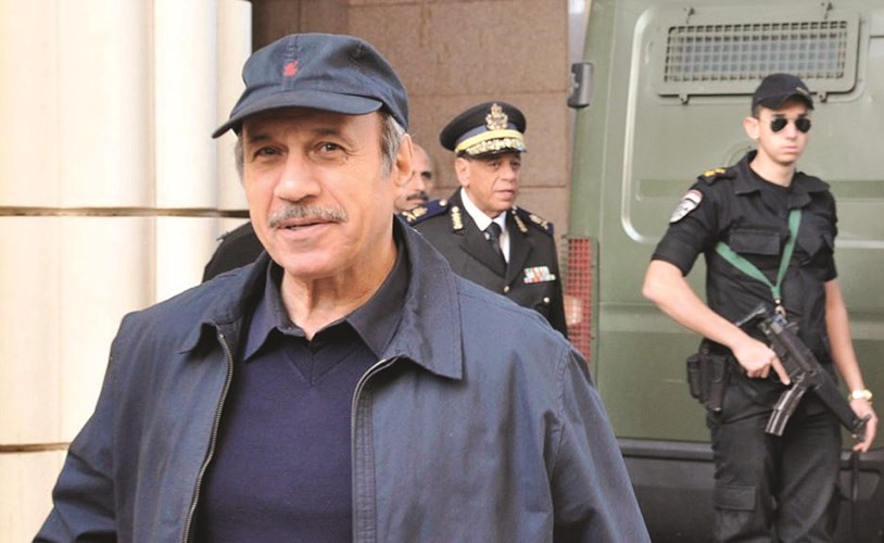 صورة ارشيفية من محاكمة العادلي﻿