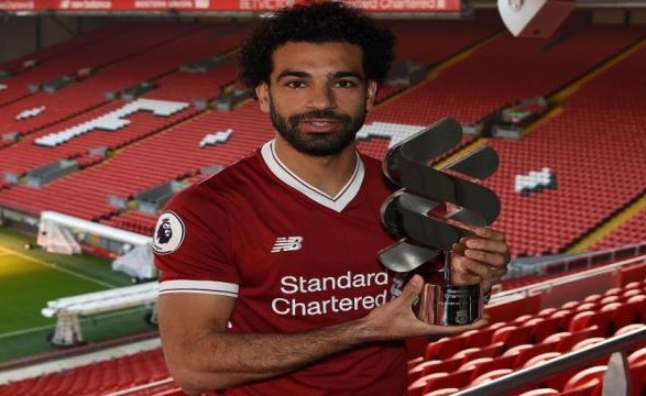 اللاعب المصري محمد صلاح لاعب الشهر في ليفربول للمرة الرابعة