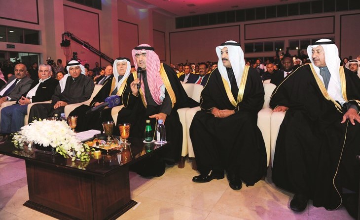 الوزير خالد الروضان يعلن افتتاح البطولة ﻿