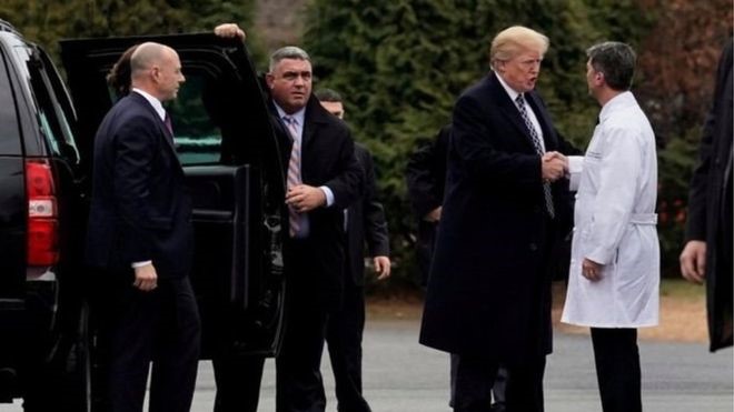 بناء على طلب الرئيس بالخضوع لفحص الإدراك..طبيب البيت الأبيض: ترامب يتمتع بصحة عقلية وبدنية "ممتازة"