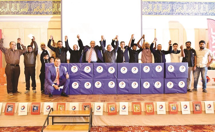 «البابطين» و«توتال» تحتفلان بأدائهما المميز في الكويت خلال اللقاء السنوي مع الموزعين