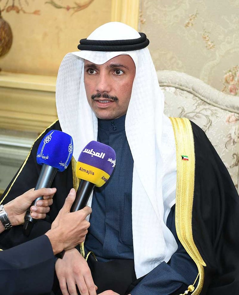 مرزوق الغانم يختتم زيارته إلى القاهرة: كُلّفت بنقل رسالة من الرئيس المصري إلى صاحب السمو