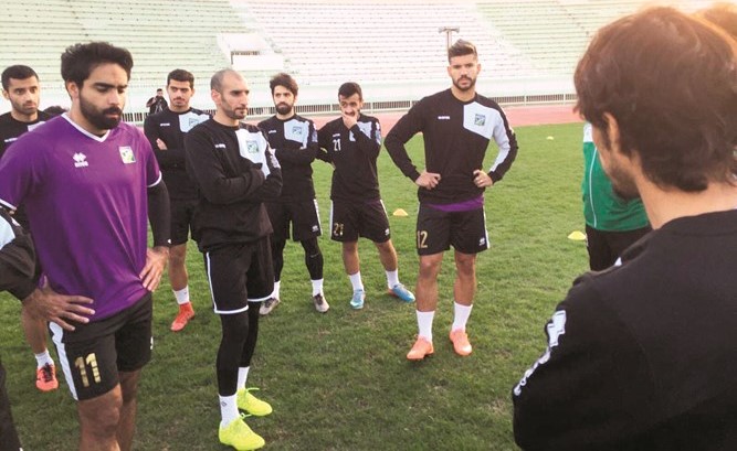إبراهيم يضع اللمسات الأخيرة لمواجهة الأصفر