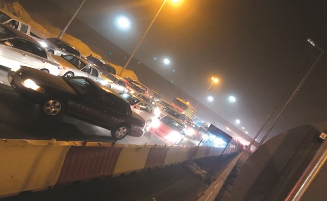 تعطل حركة السير﻿