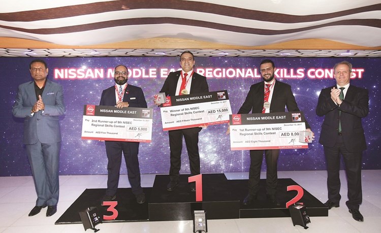 فريق نيسان البابطين يحصد 3 جوائز ﻿