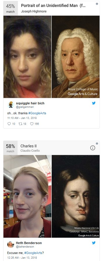 هل لديك "شبيه" في أحد المتاحف؟ .. Google Arts يعطيك الإجابة