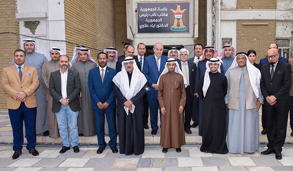 نائب الرئيس العراقي: رغم صغر حجم الكويت فإن لها مكانة معنوية في المنطقة والعالم