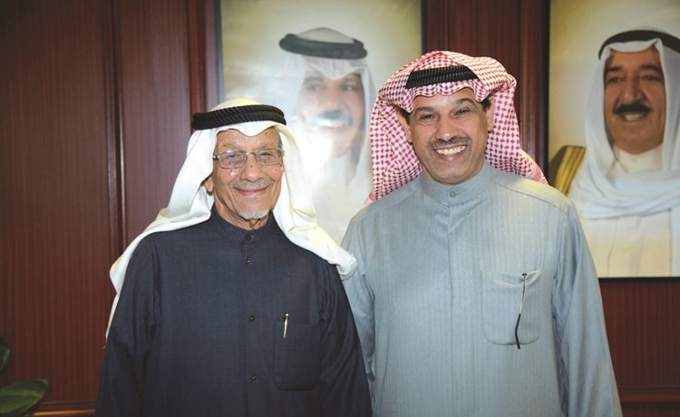 خالد الحمد يبارك لفليطح منصبه الجديد ﻿