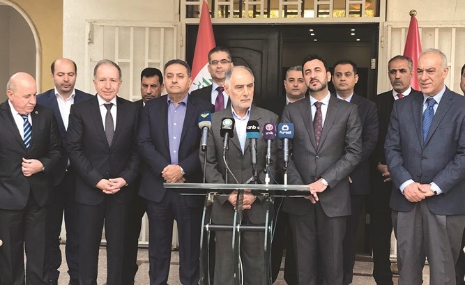 الوفدان العراقي واللبناني يعلنان تعزيز العلاقات الرياضية بين البلدين ﻿