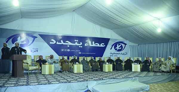 حمد الهاجري مستعرضا إنجازات مجلس النقابة الحالي
