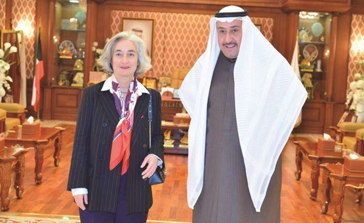 محافظ الفروانية استقبل سفراء فرنسا وتركيا والصومال