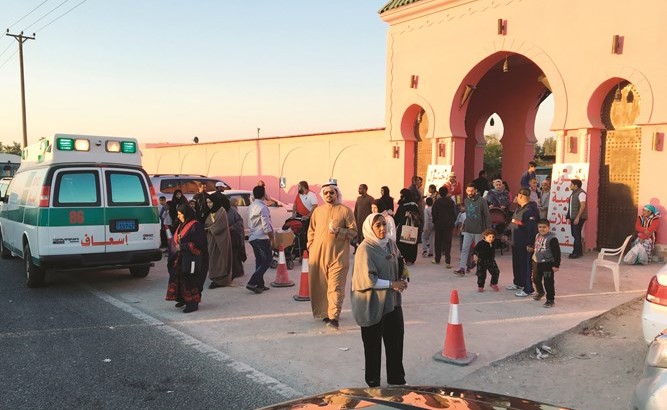 مدخل محمية باب دكالة في العبدلي﻿