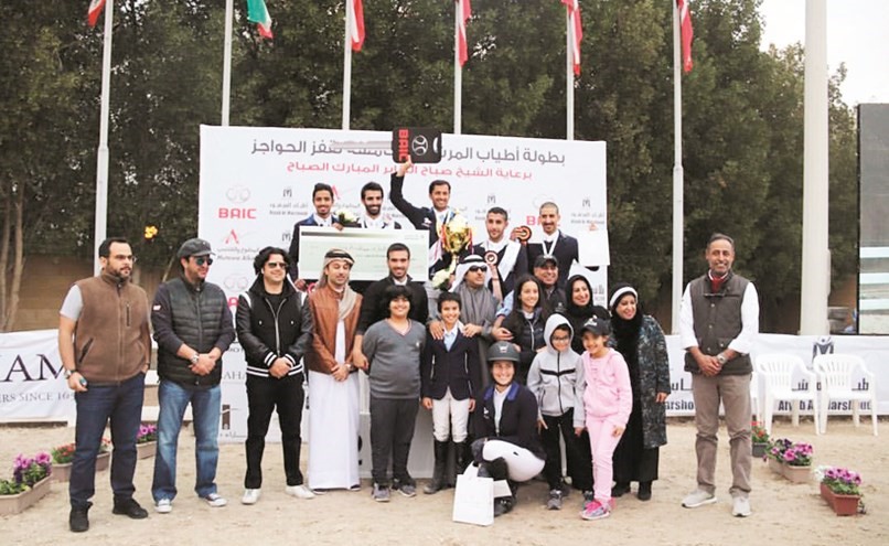 تتويج علي الخرافي بالسيارة الثانية﻿