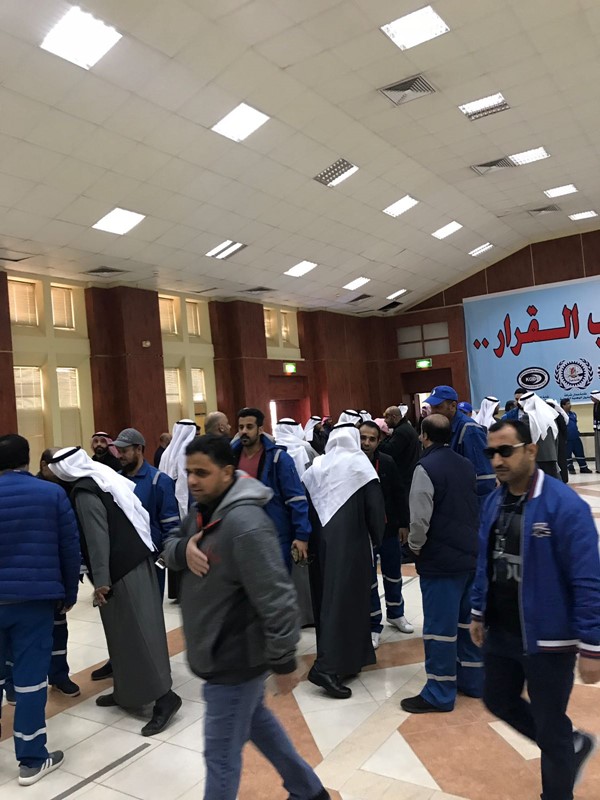 انطلاق انتخابات نقابة "نفط الكويت" وسط منافسة قوية بين قائمتي " الرؤية العمالية " و" الائتلاف"