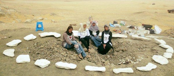 اكتشاف ديناصور في الواحات