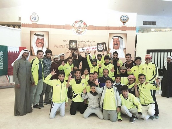  ﻿الفائزون بالمركز الثاني في فئة الناشئين﻿