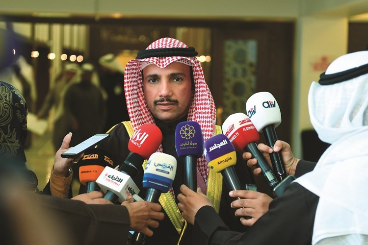 رئيس مجلس الأمة مرزوق الغانم﻿