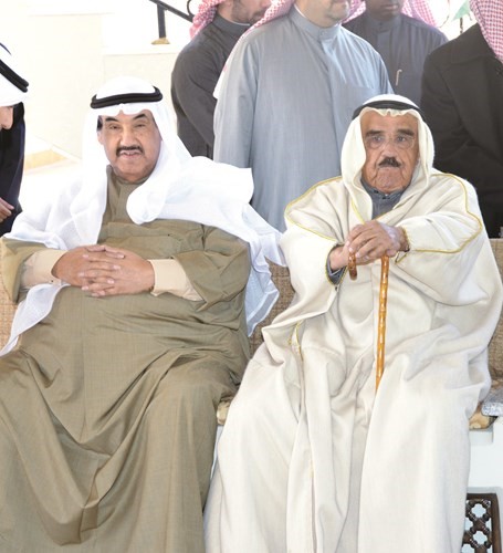الشيخ فيصل السعود وسمو الشيخ ناصر المحمد ﻿