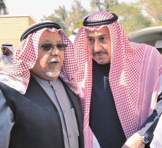 الشيخ علي الجراح والشيخ فيصل الحمود ﻿