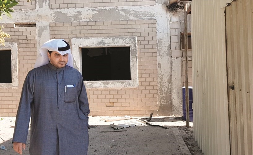 رصد أحد التعديات على أملاك الدولة﻿