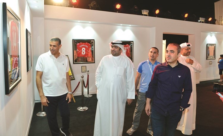 الوزير خالد الروضان والياقوت والتويجري في بوبيان اوريجنالز ﻿