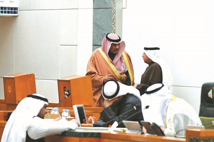 الشيخ صباح الخالد والشيخ خالد الجراح﻿