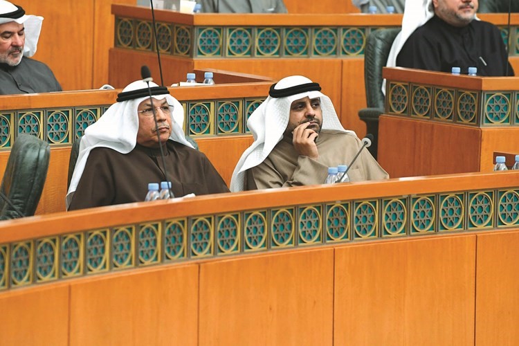 الشيخ خالد الجراح ومحمد الجبري﻿