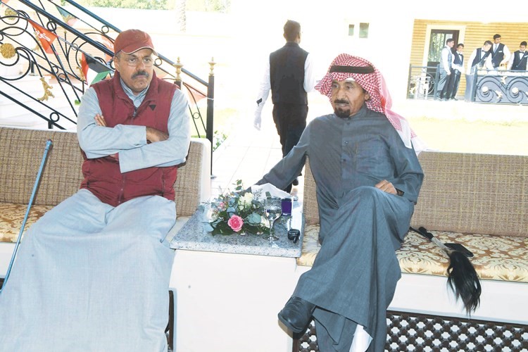 الجابر مع الشيخ أحمد النواف﻿