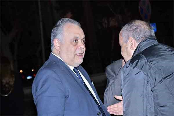 بالصور.. دموع دلال عبدالعزيز.. وأول ظهور لأشرف زكي بعد استقالته