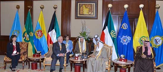 وزير الخارجية الأميركي عقب لقائه الأمير: مصالح مشتركة مع الكويت تتعلق بأمن المنطقة