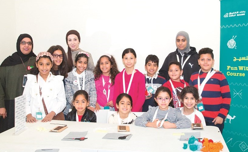 عدد من الاطفال المشاركين ﻿