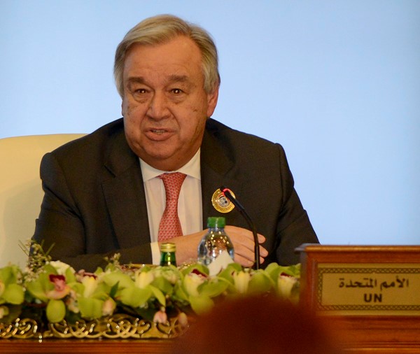 امين عام الامم المتحدة يشكر سمو الامير على استضافة مؤتمر اعمار العراق