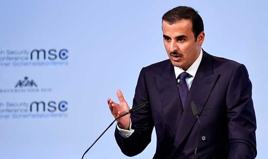 أمير قطر الشيخ تميم بن حمد آل ثاني