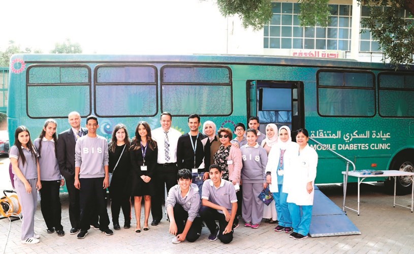 لقطة تذكارية خلال الحملة﻿
