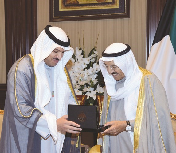 صاحب السمو الأمير الشيخ صباح الأحمد مستقبلا د. محمد الهاشل ﻿