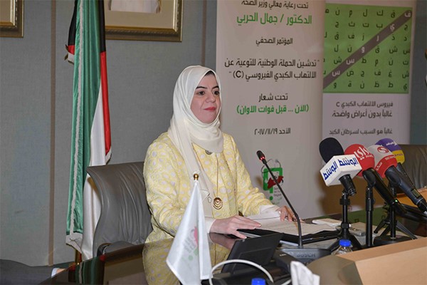  الوكيل المساعد لشؤون الصحة العامة بوزارة الصحة د.ماجدة القطان