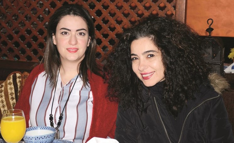 الزميلة فيروز وعبير﻿