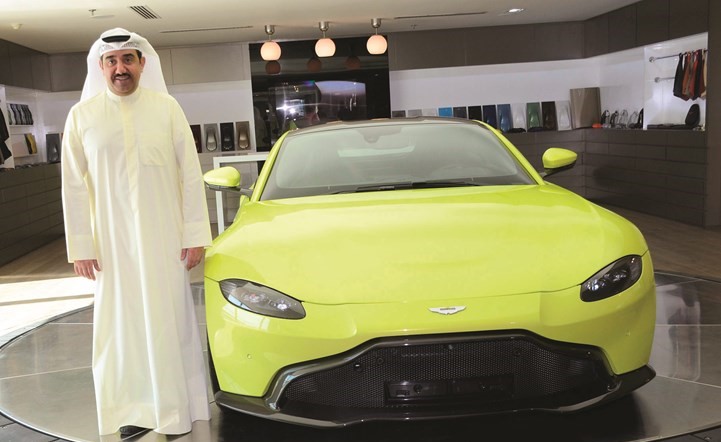 علي جراغ خلال حفل إطلاق فانتج الجديدة﻿