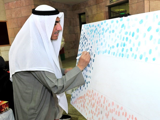 إدارة العلاقات العامة والإعلام تحتفل بالعيد الوطني وعيد التحرير بمشاركة كليات وإدارات جامعة الكويت