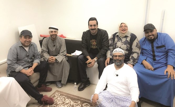 الأنباء تتوسط انتصار الشراح وناصر البلوشي ومحمد العجيمي وسعيد الملا وعبدالمحسن العمر﻿