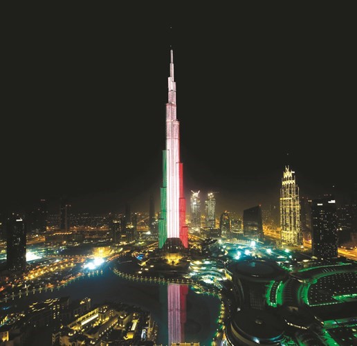 بالفيديو.. الإمارات تحتفل مع الكويت