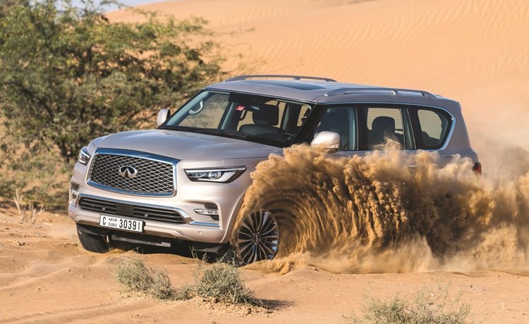 إنفينيتي QX80 إلى الواجهة مجدداً