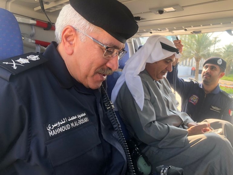 الفريق الدوسرى: تفقد جميع النقاط الأمنية بشارع الخليج ومناطق الاحتفالات بالمحافظات الست