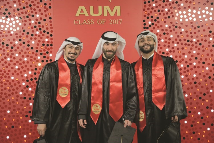 جامعة الشرق الأوسط الأميركية AUM احتفلت بتخرّج 814 طالباً وطالبة