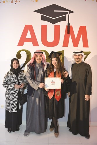 جامعة الشرق الأوسط الأميركية AUM احتفلت بتخرّج 814 طالباً وطالبة